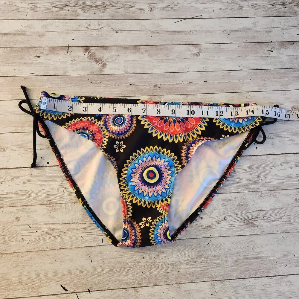 Two Piece Tankini Swimsuit with Mesh Overlay NWOT Size Large - Picture 12 of 12